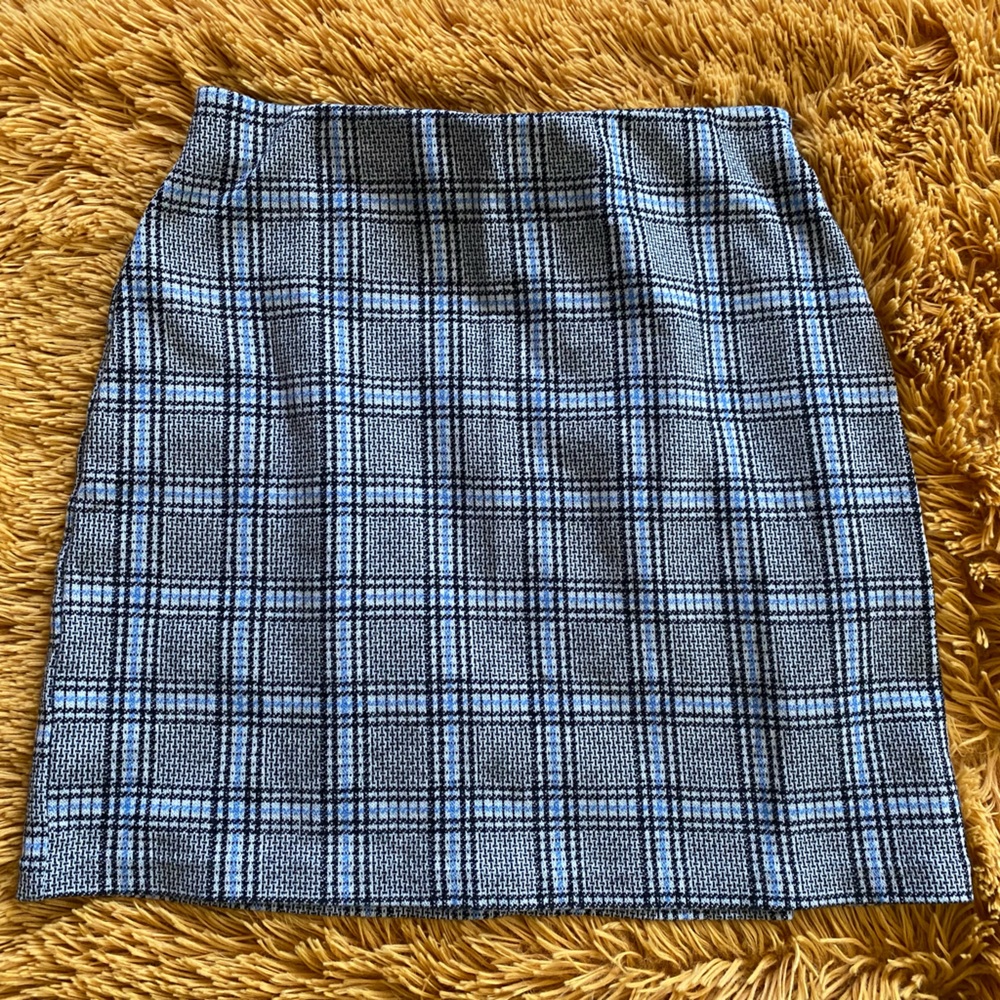 Small H&M Blue/Black/White Skirt